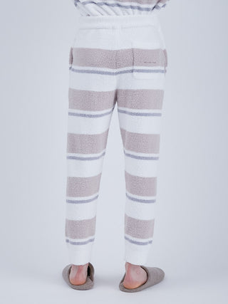 MENS Baby Moco Double Striped Pants- Men's Premium Loungewear Pants, Pajamas, Sleep Pants and Long Pants at Gelato Pique USA