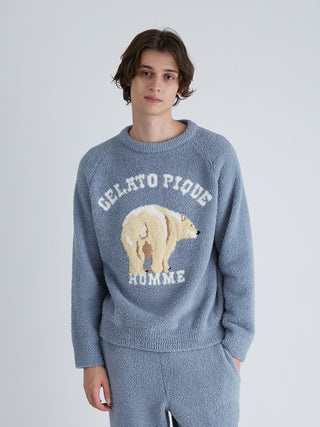 MENS Baby Moco Polar Bear Pullover- Perfect Gift Ideas for Men at Gelato Pique USA