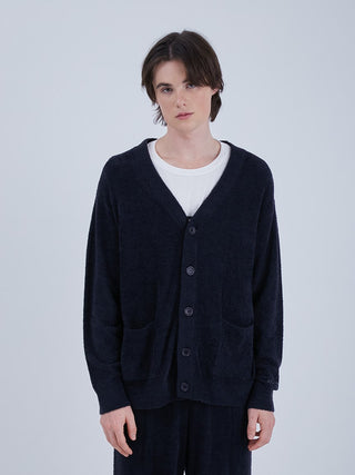 Men's Basic Smoothy Cardigan by Gelato Pique USA. A cardigan series with a basic design that uses the popular spring and summer material "Smoothy".
