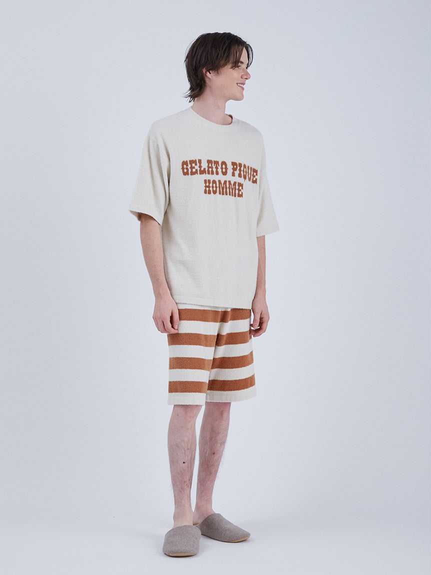 Smoothie Logo Mens Shorts Top Set Loungewear Set