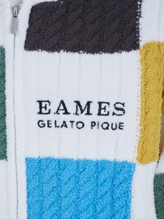 EAMES MENS Air Moco Check-Pattterned Parka- Men's Luxury Loungewear Hoodies at Gelato Pique USA