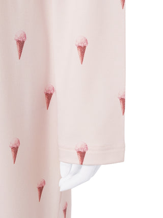 Ice Pattern Dress- Women's Lounge Dresses & Jumpsuits at Gelato Pique USA