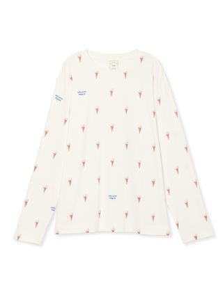 Pullover with an icy design from Gelato Pique USA. A sweater with ice cream cones printed all over the design.