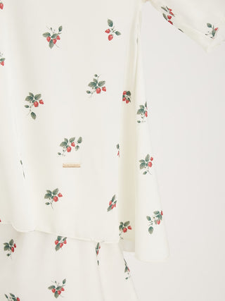 Retro Strawberry Satin Shirt- Ultimate Mother's Day Gift Guide at Gelato Pique USA