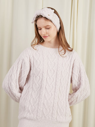 Sweet Heart Aran Ruffle Hairband- Women's Hair Accessories at Gelato Pique USA