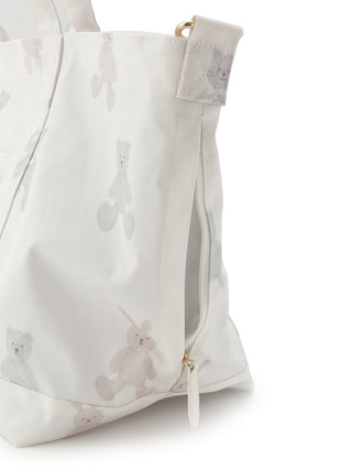 Stuffed Animal Motif Mom Bag- Women's Lounge Bag at Gelato Pique USA