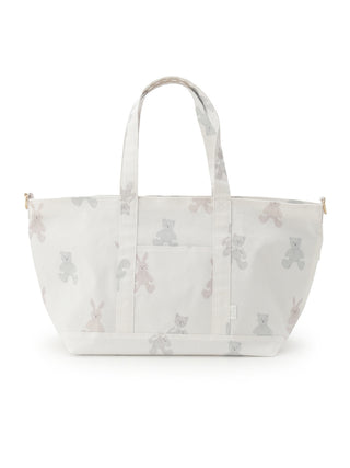 Stuffed Animal Motif Mom Bag- Women's Lounge Bag at Gelato Pique USA