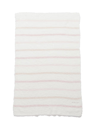 Gelato Pastel Striped Blanket- Jacquard Loungewear Blanket at Gelato Pique USA
