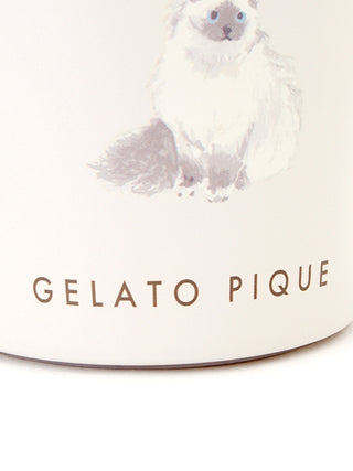 Gelato Pique USA's CAT & DOG Motif Design Convenience Shop Tumbler. A stainless tumbler that can keep your drinks cold and warm. 