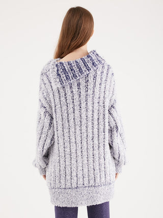 Snow Women's Pullover Sweater in off-white, Women's Pullover Sweaters at Gelato Pique USA